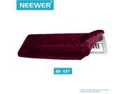 Neewer® Keyboard Dust Cover for 88 Key Keyboards Dimension 55.1*19.7*5.5inch 140*50*14cm Rose Red