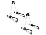 Neewer® 2 Pack Universal A Frame Guitar Stand Portable Stable Musical Instrument Stand Made of Lightweight Aluminum Alloy for Acoustic Electric Bass Guitars