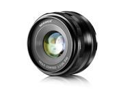 Neewer® 35mm f 1.7 Manual Focus Prime Fixed Lens for OLYMPUS and PANASONIC APS C Digital Cameras Such as OLYMPUS E M1 M5 M10 E P5E PL3 PL5 PL6 PL7 PANASONIC