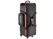 Neewer Photo Studio Equipment Trolley Carry Bag 38 x15 x11 96x39x29cm with Straps Padded Compartment Wheel Handle for Light Stand Tripod Strobe Light Umbre