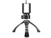 Neewer MYNT Flexible Desktop Mini Tripod with Phone Clamp and 360 Degree Rotatable Ball Head for DSLR Cameras with 1 4 inch Screw iPhone 7Plus 7 6s Plus 6s 6 5