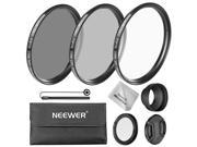 Neewer T Y FOTO 58MM Camera Lens Filter Kit for Canon PowerShot SX60 HS and SX530 HS Includes UV CPL ND4 Filter Filter Pouch Lens Adapter Ring Collapsible Ru