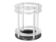 Neewer Speaker Guard for Amazon Echo UE Alexa Boom Speaker with Acrylic Glass Rings Aluminum Alloy Columns Stainless Screws Soft Cushion Enhanced Strength an