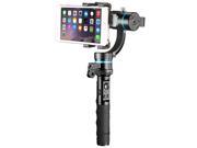 Neewer NW LA3D S2 3 Axis Handheld Gimbal Stabilizer Mountable and Detachable Wired Control Gimbal with 1 4 inch Female Thread for iPhone 7 7Plus Samsung S6 Go