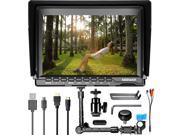 Neewer NW759 7 inches HD Monitor and Magic Arm with 15mm Rod Clamp 1280x800 IPS Screen Camera Field Monitor with 16 10 or 4 3 Adjustable Display Ratio for Sony