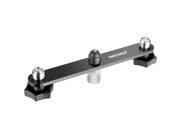 Neewer NW 036 Microphone Bar Durable Sturdy Steel Microphone Mount Bracket T bar with Standard 5 8 inch Thread Smooth Finish Suitable for Most Microphones Cli
