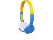 JVC HAKD3 Child Safe Volume Limited Headphones Blue Yellow