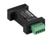 Black Box IC832A Box Db9 Mini Converter Usb To Serial Usb Rs 485 2 Wire Terminal Block 1 X Type B Female Usb 1 X Terminal Block