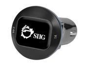 SIIG 3.4A 2 Port USB Car Charger with LED Backlit