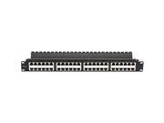 Black Box JPM816A 48Port Cat6 Shielded Feed Through Patch Panel