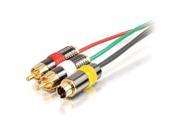 150ft Plenum Rated S Video RCA Stereo Audio Cable