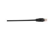 CAT5e Value Line Patch Cable Stranded Black 3 ft. 0.9 m