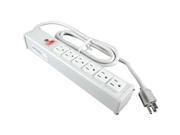 C2G 15ft Wiremold 6 Outlet Plug In Center Unit 120v 15a Lighted Switch Power Strip