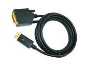 SIIG CB DP1A11 S2 Display Cable Single Link Dvi D M To Displayport M 10 Ft Displayport 1.1A