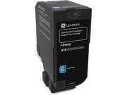 Lexmark Unison Toner Cartridge - Cyan Lexmark Unison Toner Cartridge - Cyan