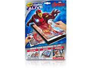 Crayola Color Alive Virtual Coloring Book Marvel Avengers
