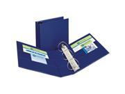 Avery Durable Binder with 4 Two Booster EZD™ Rings 7800 Blue