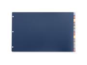 Cardinal 12 tab 11x17 Poly Insertable Dividers