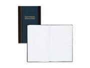 Wilson Jones S300 Record Book 500 Sheet s 11.75 x 7.25 Sheet Size White Sheet s Blue Cover 1 Each WLJS3005