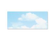 Geographics No. 10 Clouds Printable Envelopes
