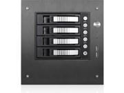 iStarUSA S 35 B4SL Black Tower Compact Stylish 4 x 3.5 Hotswap mini ITX Tower Silver HDD Handle