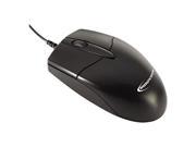 Innovera IVR61029 Black Wired Optical Mid size Mouse