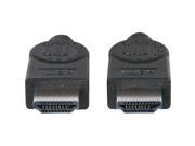 MANHATTAN 393768 High Speed HDMI R Cable with Ethernet 10ft
