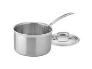Cuisinart 4 qt. Stainless Steel MultiClad Pro Saucepan with Lid