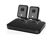 Zmodo 720p HD Smart Wireless Home Kit with 2 Indoor WiFi Cameras and 500GB Hard Drive