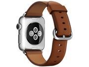 Apple 38mm Saddle Brown Classic Buckle