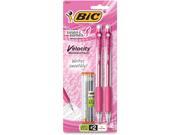 BIC Breast Cancer Awareness Velocity Mechanical Pencils