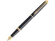 Waterman Black Hemisphere Fountain Pen