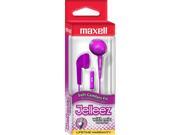 Maxell MX191570 Jelleez Earset Stereo Purple