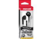 Maxell MX191569 Jelleez Earbuds wMIC Black