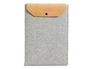 Graf & Lantz Felt Sleeve with Leather Flap for 13 Graf & Lantz Felt Sleeve with Leather Flap for 13