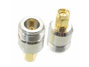 1pce N female jack to SMA male plug RF coaxial adapter connector