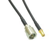 1pc Cable 6inch FME male plug to TS9 male plug gold RG174 RF Pigtail jumper cable
