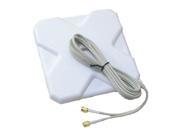 1pc GPRS GSM 3G 4G LTE SMA plug 35dBi antenna 10M cable 791 2690MHz Booster Signal