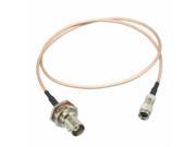 1pce Cable 20inch BNC female bulkhead to 1.0 2.3 male RG316 RF Pigtail jumper cable