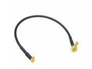 1pce Mc Card male 90° to TS9 male right angle crimp RG174 cable jumper pigtail 15cm