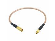 1pce Cable MCX female to MMCX male straight crimp RG316 cable jumper pigtail 15cm