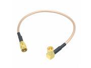 1pce Cable 6inch SMB female to SMB female right angle RG316 RF Pigtail jumper cable