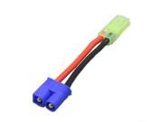 small Mini Tamiya Female to EC3 male battery Adapter 14awg 5cm Wires Connector