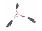 SAE 2pin DC 12V Serial Charging Harness adapter DC Power 1M2F Cable Car battery