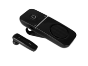 Premium 2in1 car Earphones Wireless Bluetooth Headset Handsfree Bluetooth wireless headset speaker