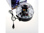 18w LED Magic Ball Lighting RGB Color VOX Stage Rotating DJ Disco Lamp Strobe Laser Crystal Light Stage Disco Digital Magic Ball Multi Color Flashing
