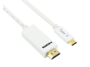 6.6 ft. USB 3.1 Type C to HDMI Adapter Aerb USB 3.1 Type C Reversible USB C to HDMI Cable Convertor Adapter Support 4K*2K