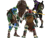 2015 Set of 4pcs Teenage Mutant Ninja Turtles Action Figures Toys Movie Hand Model Toys