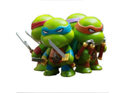 Tmnt 4pcs Set Teenage Mutant Ninja Turtles Q Version PVC Action Figures doll model Gift Toy