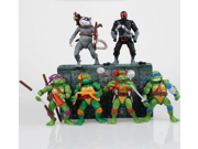 Classic Collection Hot Sale 6pcs set Teenage Mutant Ninja Turtles Tmnt Action Figures Toy Set Classic Collection